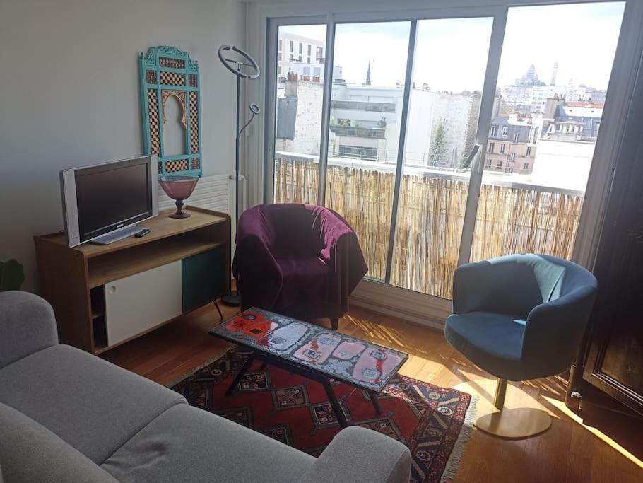 巴黎Vue Sur Le Sacre Coeur Montmartre公寓 外观 照片